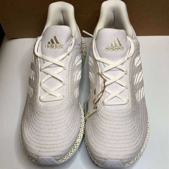 Adidas Ultra 4D Parley Cream White men Sz 10 shoes - Picture 3 of 9